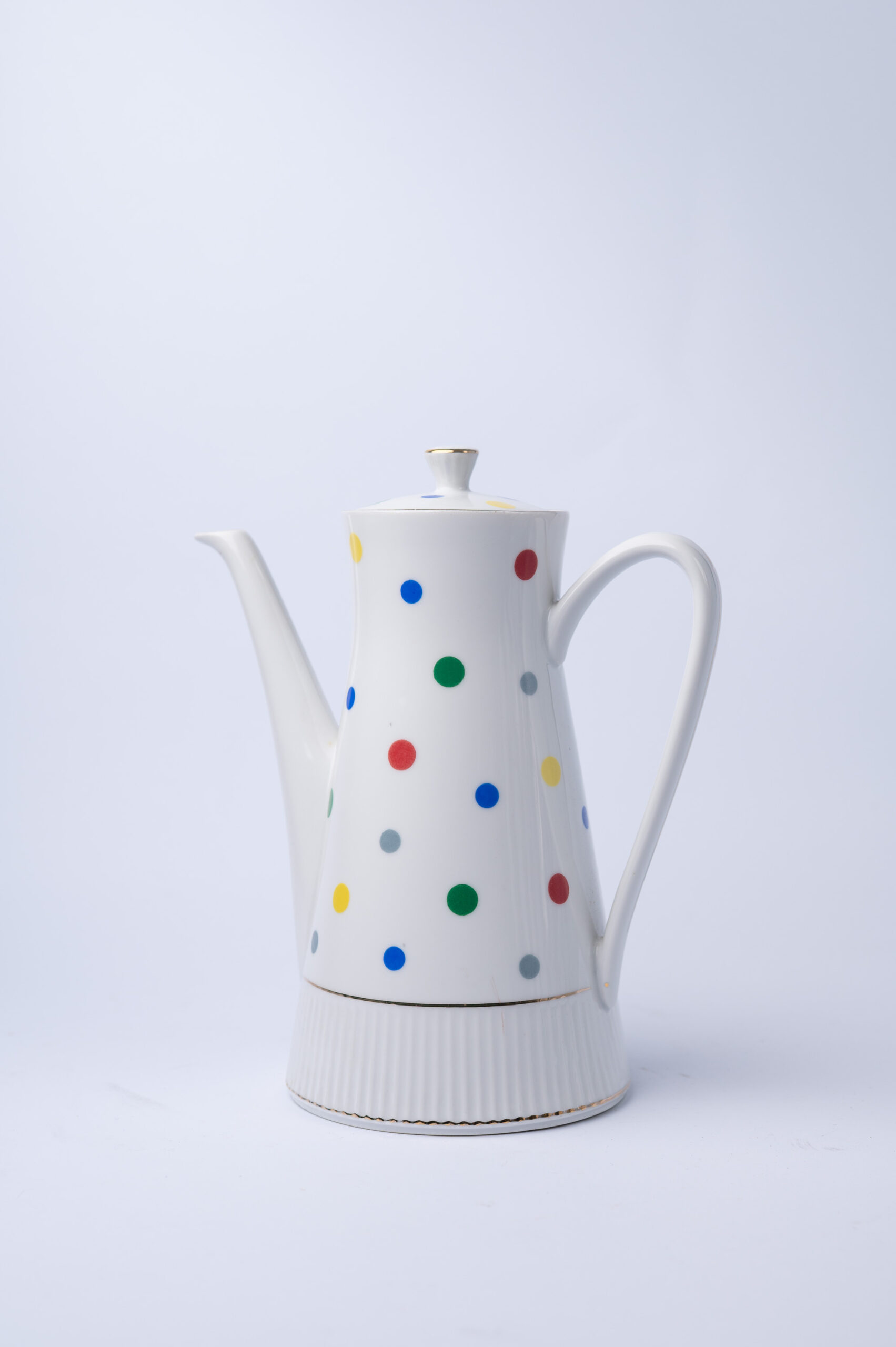 1950s ‘Eschenbach’ MCM polka dot teapot